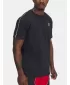 Muška majica kratkih rukava UNDER ARMOUR ICON HWT TEE TAPING 1390300-001 CRNA