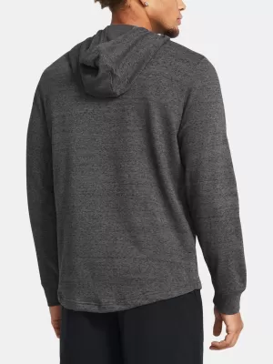 Muški sweatshirt UNDER ARMOUR RIVAL TERRY GRAPHIC HOOD 1386047-025 SIVA