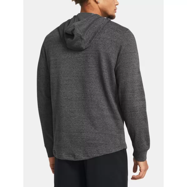  Muški sweatshirt UNDER ARMOUR RIVAL TERRY GRAPHIC HOOD 1386047-025 SIVA 
