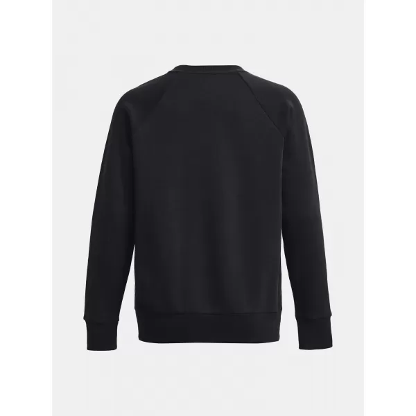  Ženski sweatshirt UNDER ARMOUR RIVAL FLEECE CREW 1379508-001 CRNA 