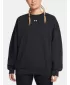 Ženski sweatshirt UNDER ARMOUR RIVAL FLEECE OS CREW 1386463-001 CRNA
