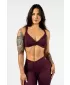 Sportski grudnjak STRONG BEAUTY 424 TAMNO CRVENI Nebbia