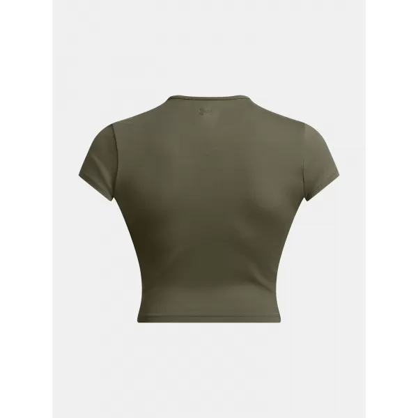  Ženska majica kratkih rukava UNDER ARMOUR MERIDIAN BABY TEE 1387729-390 ZELENA 