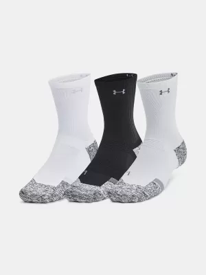 Čarape UNDER ARMOUR UNISEX AD PRO MID (3 PÁRY) 1387048-001 CRNA