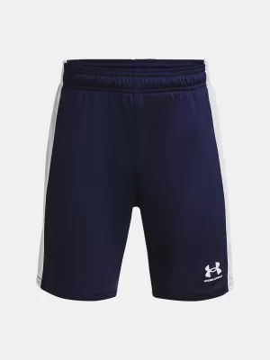 Kratke hlače za dječake UNDER ARMOUR BS CH. KNIT SHORT 1379705-410 PLAVA