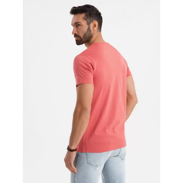  Košulja OMBRE OM-TSBS-0236 KORALJNI 