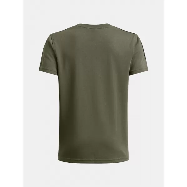 Majica za dječake UNDER ARMOUR B ICON TAPED SS 6001583-390 ZELENA 