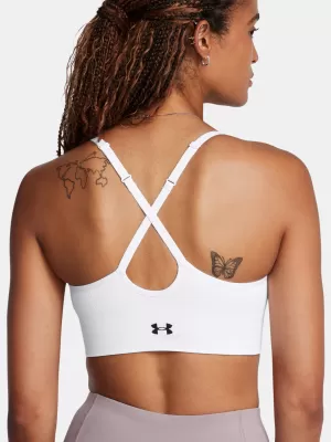 Ženski grudnjak UNDER ARMOUR VANISH SEAMLESS LOW BRA 1384417-100 BIJELA