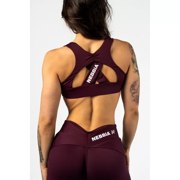  Sportski grudnjak STRONG BEAUTY 424 TAMNO CRVENI Nebbia 
