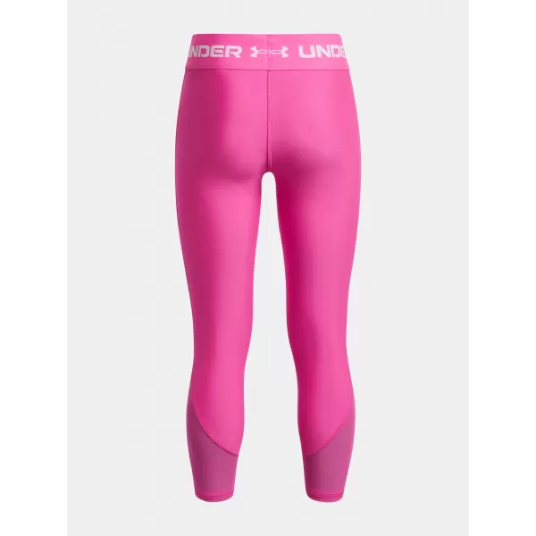  Tajice za djevojčice UNDER ARMOUR ARMOUR ANKLE CROP 1373950-652 RUŽIČASTA 