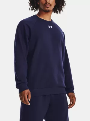 Muški sweatshirt UNDER ARMOUR RIVAL FLEECE CREW 1379755-410 PLAVA