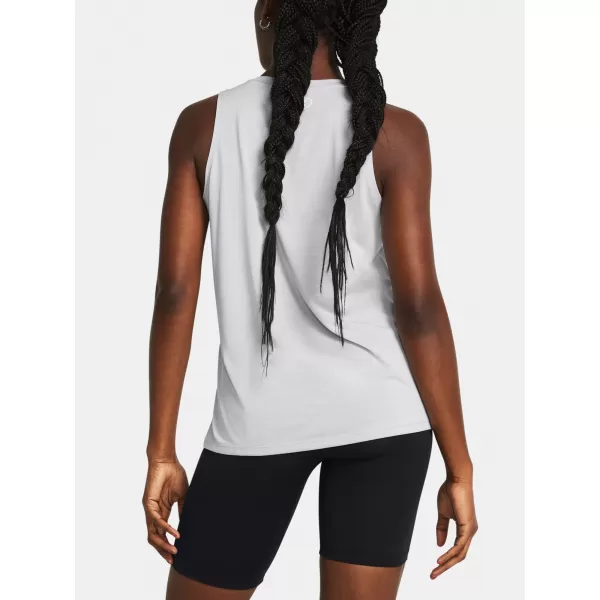  Ženska majica bez rukava UNDER ARMOUR TECH TANK TWIST 1383656-014 SIVA 