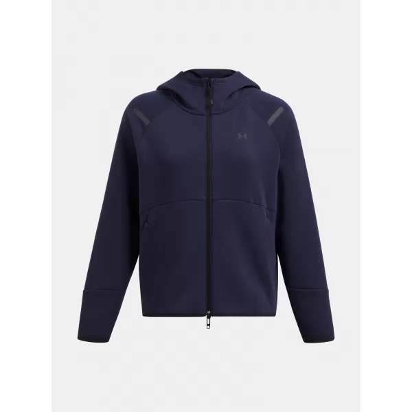  Ženski sweatshirt UNDER ARMOUR UNSTOPPABLE FLEECE FZ 1379842-410 PLAVA 