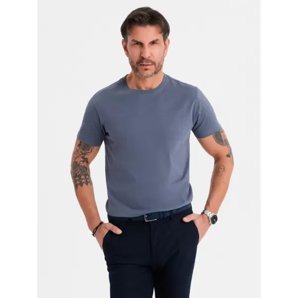  Košulja OMBRE OM-TSBS-0236 PLAVI TRAPER 