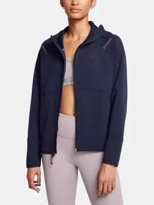 Ženski sweatshirt UNDER ARMOUR UNSTOPPABLE FLEECE FZ 1379842-410 PLAVA
