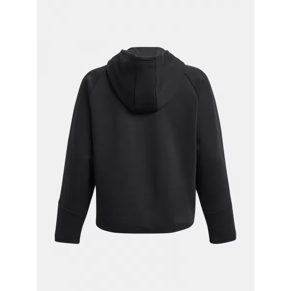  Ženski sweatshirt UNDER ARMOUR UNSTOPPABLE FLC FZ 1379842-001 CRNA 