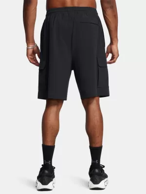 Muške kratke hlače UNDER ARMOUR VIBE WOVEN CARGO SHORT 1386560-001 CRNA