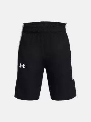 Kratke hlače za dječake UNDER ARMOUR BASELINE SHORT 1383402-001 CRNA
