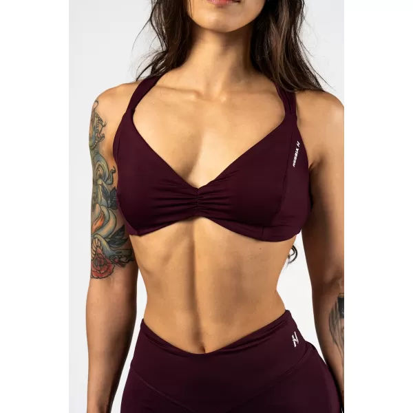  Sportski grudnjak STRONG BEAUTY 424 TAMNO CRVENI Nebbia 