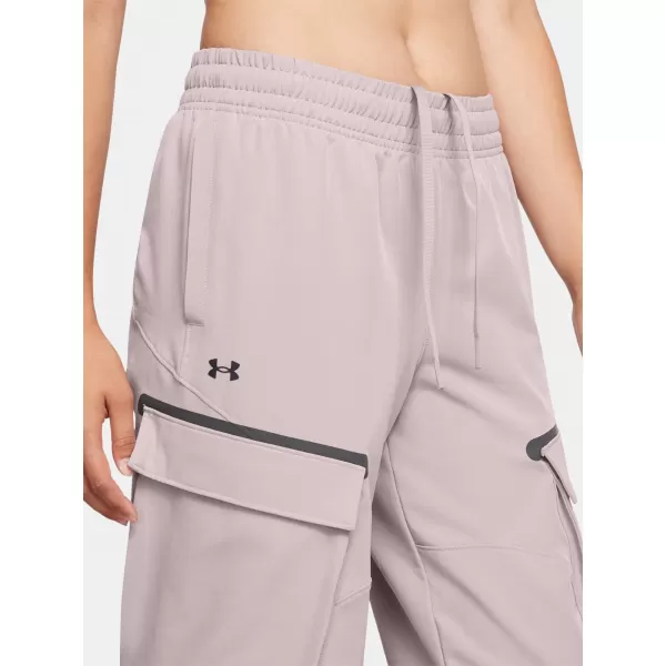  Ženske sportske hlače UNDER ARMOUR UNSTOPPABLE CARGO PANT 1386481-015 SIVA 