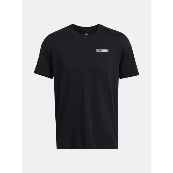  Muška majica kratkih rukava UNDER ARMOUR HW ARMOUR LABEL SS 1382831-001 CRNA 