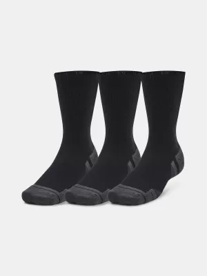 Čarape UNDER ARMOUR PERFORMANCE TECH CREW (3 PÁRY) 1379512-001 CRNA