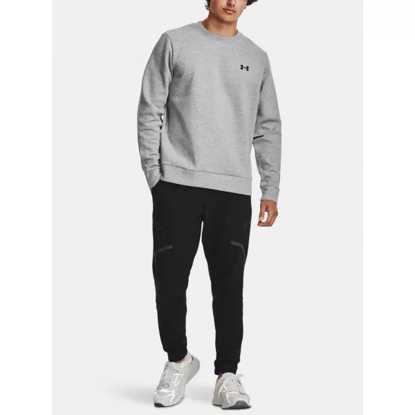  Muški sweatshirt UNDER ARMOUR UNSTOPPABLE FLC CREW 1381688-011 SIVA 