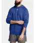 Muški sweatshirt UNDER ARMOUR RIVAL FLEECE HOODIE 1379757-432 PLAVA