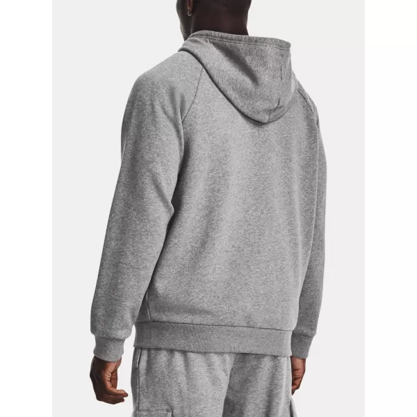  Muški sweatshirt UNDER ARMOUR RIVAL FLEECE FZ HOODIE 1379767-025 SIVA 
