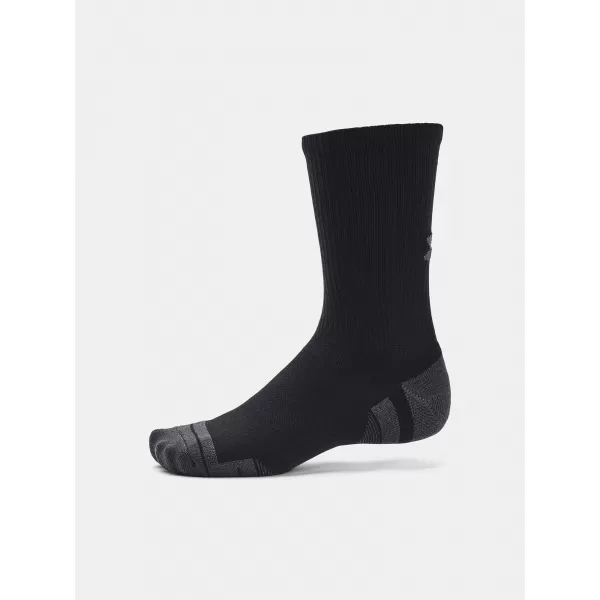  Čarape UNDER ARMOUR PERFORMANCE TECH CREW (3 PÁRY) 1379512-001 CRNA 