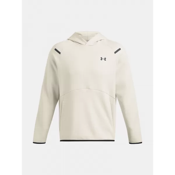  Muški sweatshirt UNDER ARMOUR UNSTOPPABLE FLC HD EU 1389350-110 BIJELA 