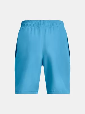 Kratke hlače za dječake UNDER ARMOUR TECH WOVEN WORDMARK SHORT 1383341-452 PLAVA