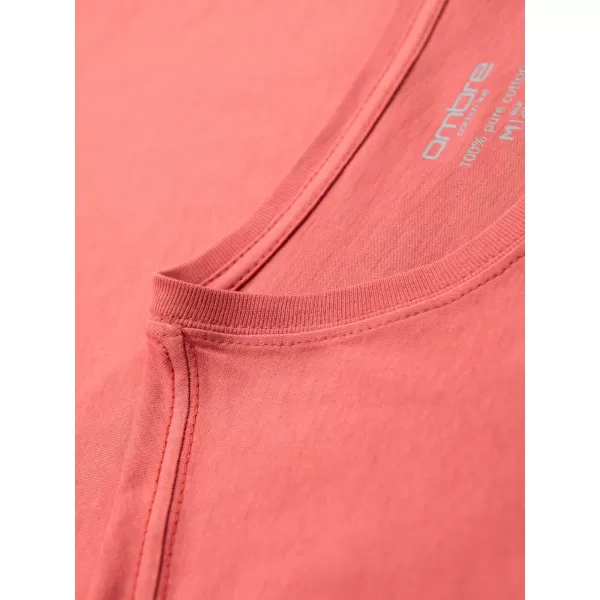  Košulja OMBRE OM-TSBS-0236 KORALJNI 