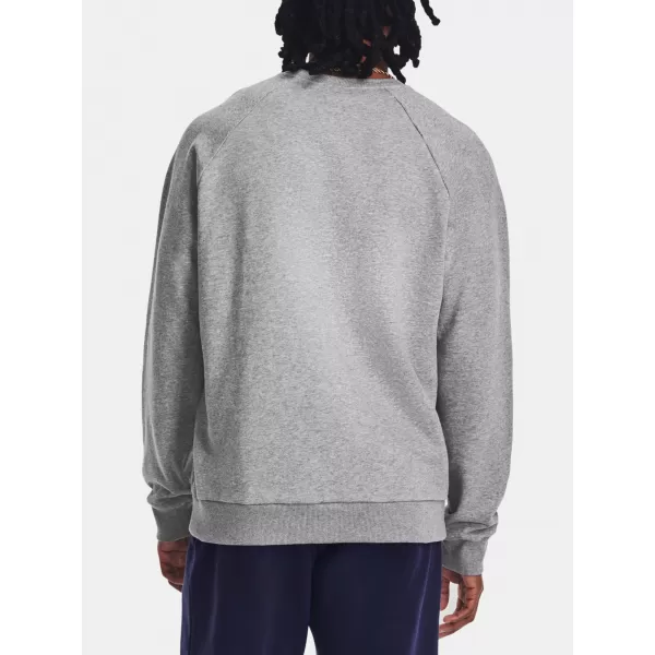  Muški sweatshirt UNDER ARMOUR RIVAL FLEECE CREW 1379755-025 SIVA 