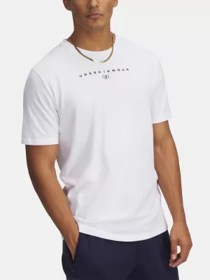 Muška majica kratkih rukava UNDER ARMOUR M STACKED LOGO SS 6000211-100 BIJELA
