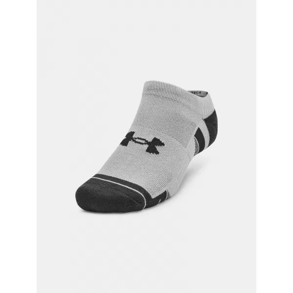  Čarape UNDER ARMOUR PERFORMANCE TECH NS (3 PÁRY) 1379503-011 SIVA 
