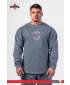 Oversized majica bez kapuljače SIGNATURE 797 BLUE Nebbia