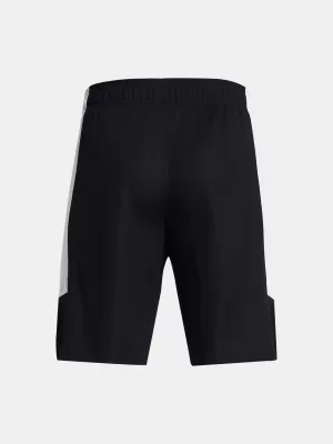 Kratke hlače za dječake UNDER ARMOUR BASELINE SHORT 1383402-001 CRNA