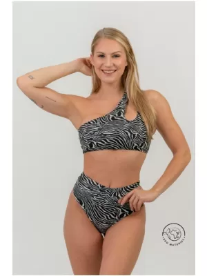 SÃO GONÇALO gornji dio bikinija - zebra 764 BIJELI Nebbia