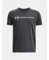 Majica za dječake UNDER ARMOUR B LOGO WORDMARK SS 1380747-001 CRNA