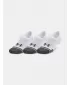 Čarape UNDER ARMOUR PERFORMANCE TECH ULT (3 PÁRY) 1379502-100 BIJELA