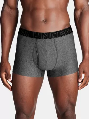 Muške bokserice UNDER ARMOUR M PERF TECH 3IN (1KS) 1383877-025 SIVA