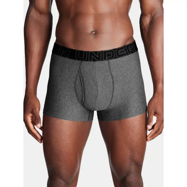  Muške bokserice UNDER ARMOUR M PERF TECH 3IN (1KS) 1383877-025 SIVA 
