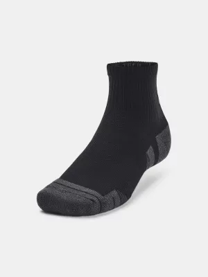 Čarape UNDER ARMOUR PERFORMANCE TECH QTR (3 PÁRY) 1379510-001 CRNA