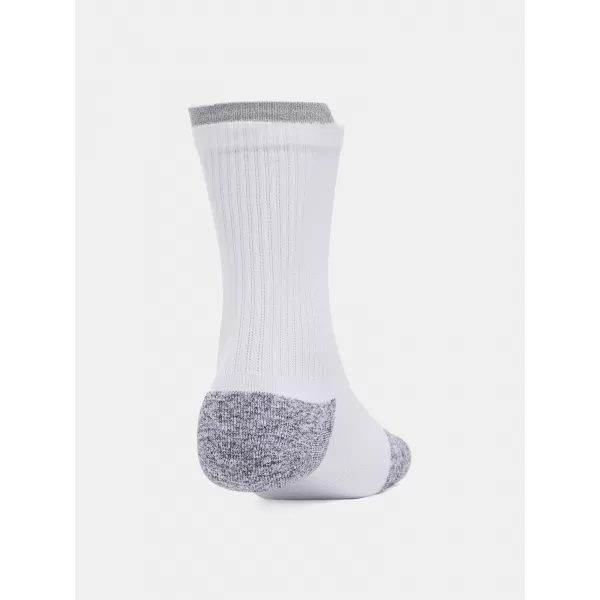  Čarape UNDER ARMOUR AD RUN CUSHION CREW (3 PÁRY) 1387043-101 BIJELA 