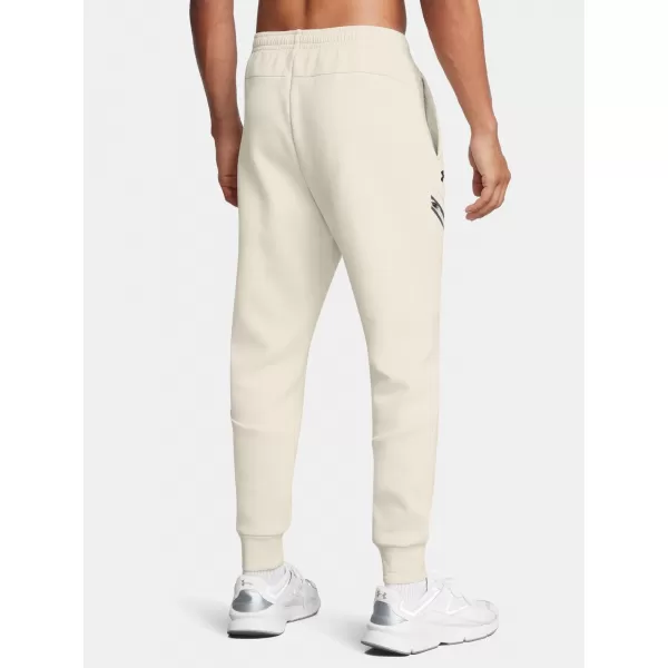  Muške trenirke UNDER ARMOUR UNSTOPPABLE FLC JGR EU 1389353-110 BIJELA 