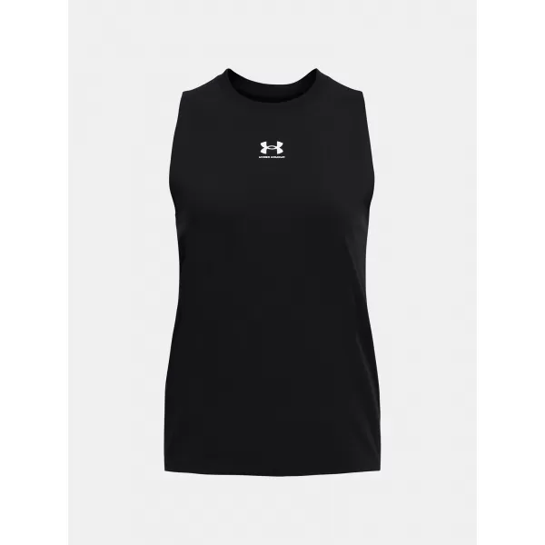  Ženska majica bez rukava UNDER ARMOUR CAMPUS MUSCLE TANK 1383659-001 CRNA 