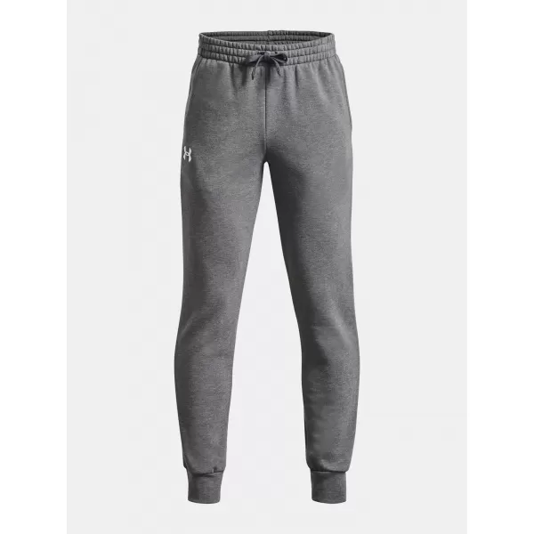  Trenirke za dječake UNDER ARMOUR RIVAL FLEECE JOGGERS 1379787-025 SIVA 