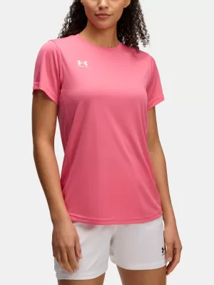 Ženska majica kratkih rukava UNDER ARMOUR WS CH. TRAIN SS 1379603-672 RUŽIČASTA
