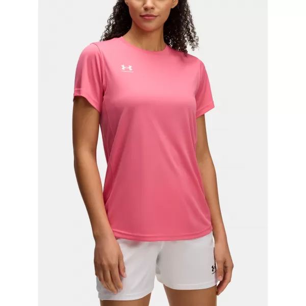  Ženska majica kratkih rukava UNDER ARMOUR WS CH. TRAIN SS 1379603-672 RUŽIČASTA 